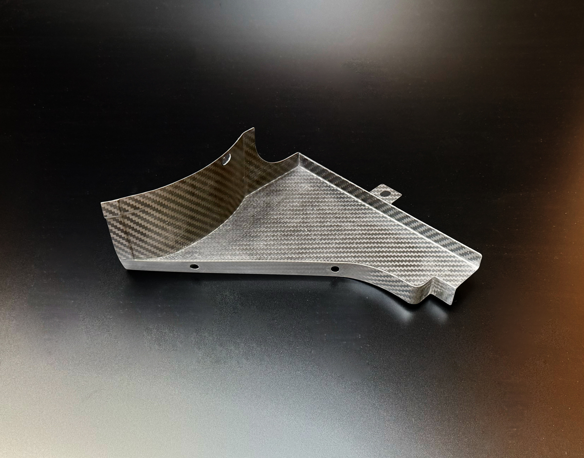 CFRP Hot Air Socket Cover for Air Guide