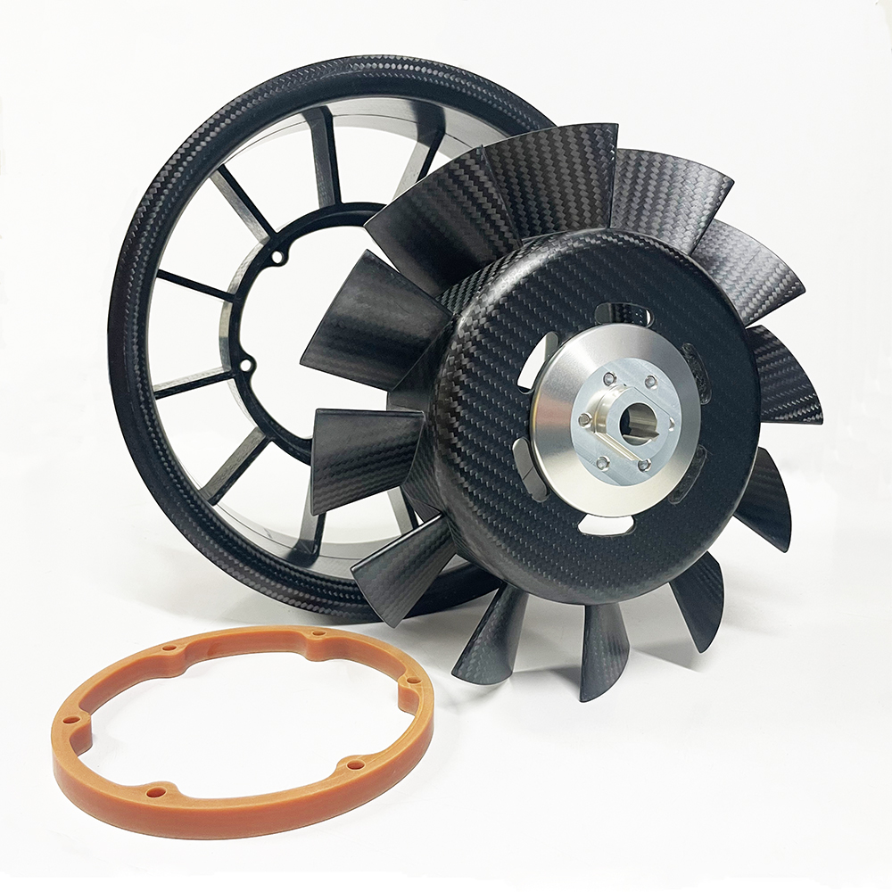 CFRP Cooling Fan & Housing SET for PORSCHE Classic 911